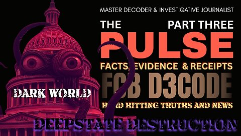 THE PULSE NEWS [12 JUN 25] DEEPSTATE DESTRUCTION [DARK WORLD] PT3 - FCB D3CODE