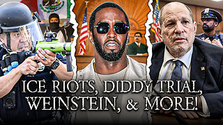 Israel Strikes Iran! WAR is here! ICE Riots, Diddy Trial And More!